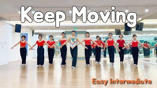 Keep Moving Line Dance (Easy Intermediate)