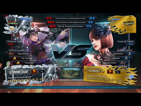 L7 211_1 Kunimitsu (Anakin x24) vs (ElPexDelAmor) Anna Willians - Tekken 7 Online sin Grafica Rank