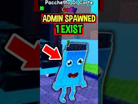 ADMIN SPAWNED 1 EXIST BRAINROT in Plants Vs Brainrots..