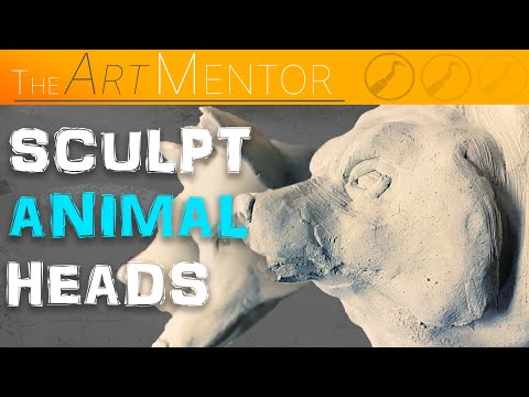 How to Sculpt Animal Heads | Learn Ceramics