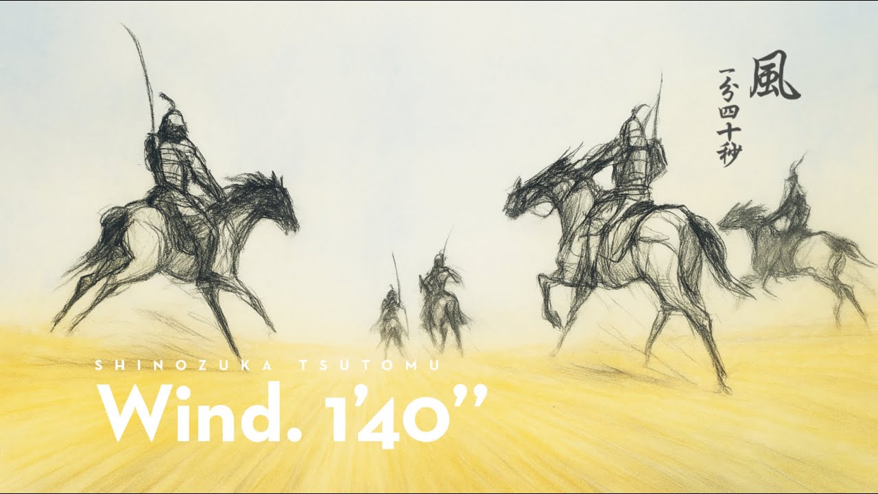 Wind. 1′40″ (Kaze. Ippun yonjûbyô) | Shinozuka Tsutomu, 1985 | 風、一分四十秒
