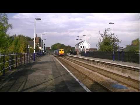 20303 & 20305 on 3S13 & 3S14 RHTT's at Stallingborough - 15th October 2012