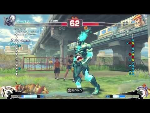 GamerBee (Adon) vs Inaba (Seth) - AE2012 Endless Matches *720p HD*