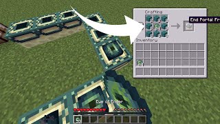 crafting a minecraft end portal in 1.18 #Shorts