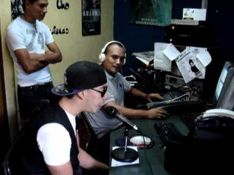 Edgar Diddy El Mandatario Bendecido Freestyle Improvisando en Radio Uno 97.3fm