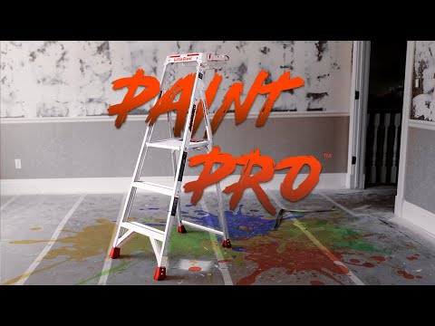 Paint Pro Stepladder | Lifestyle | IAA 375 lbs rated | Little Giant Ladder Systems