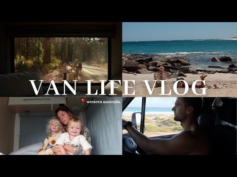 VAN LIFE VLOG | life in a van with two kids, western australia |