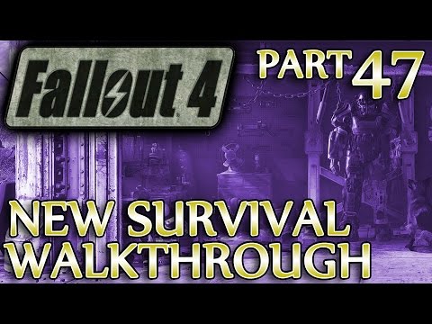 Ⓦ Fallout 4 New Survival Walkthrough ▪ Part 47: Glitched Fire Support, Dangerous Minds