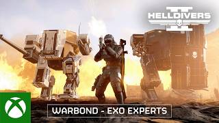 Helldivers 2 Exo Experts Warbond 2026 | New Armor, Weapons & Stratagems Breakdown Trailer