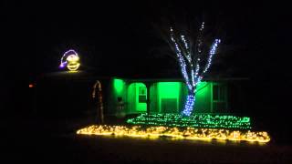 Candy Cane Lane Light Show - Winter Wonderland by Celtic Thunder (Version 2)