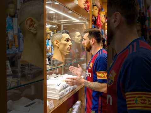 🕵️‍♂️🎭 Ronaldo Turns Detective After Messi Wears His Mask and Sparks Chaos#shorts