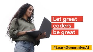 Download the video "Save time coding with AI | #LearnGenerativeAI with Google"
