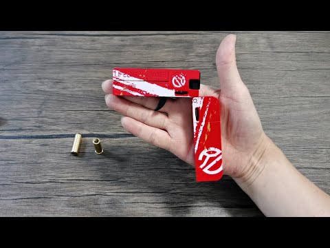 LifeCard .22 WMR Toy Gun Review 2023 - Foldable Pistol
