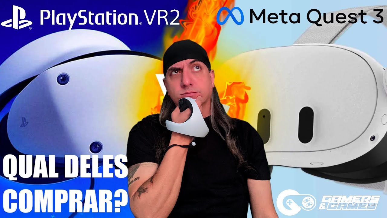 PlayStation VR2 ou Meta Quest 3 – Qual deles comprar?