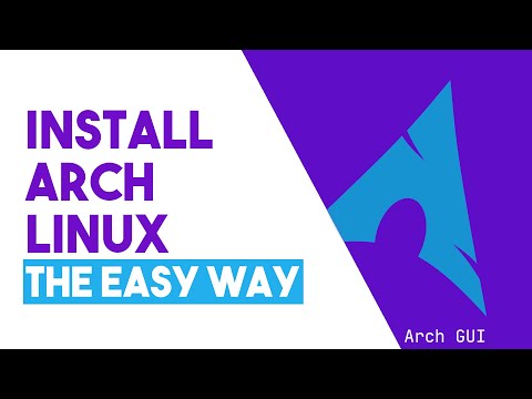 The Easiest Way to Install ARCH LINUX? - Arch GUI Install and First Look