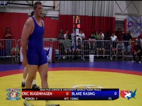 University Freestyle 120kg - Blake Rasing vs. Eric Bugenhagen