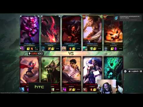 Bjergsen & (IWillDominate) Diana vs Cho'Gath (Pobelter) Mid Challenger