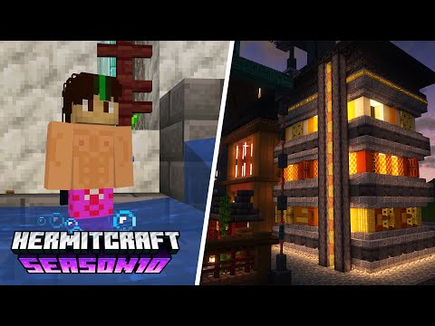 Hermit Baths & Other Weirdness! | Hermitcraft 10 | Ep.32