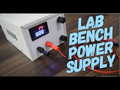 How To Make Lab Bench Power Supply || Lab Power Supply For Beginners
