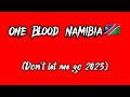One Blood Namibia 2023| Don't let me go full LYRICS🔥🚀