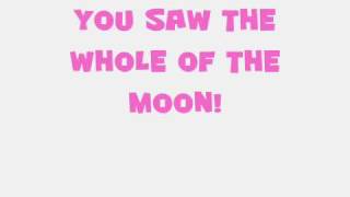 the whole of the moon by the waterboys (lyrics)