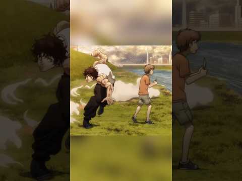 Baki Used 100% Of His Power Against A 7 Year Old💀 #baki #anime #animeshorts