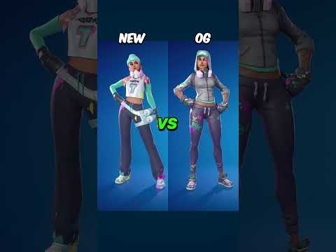Season 4 Fortnite NEW vs OG Skins #shorts #fortnite