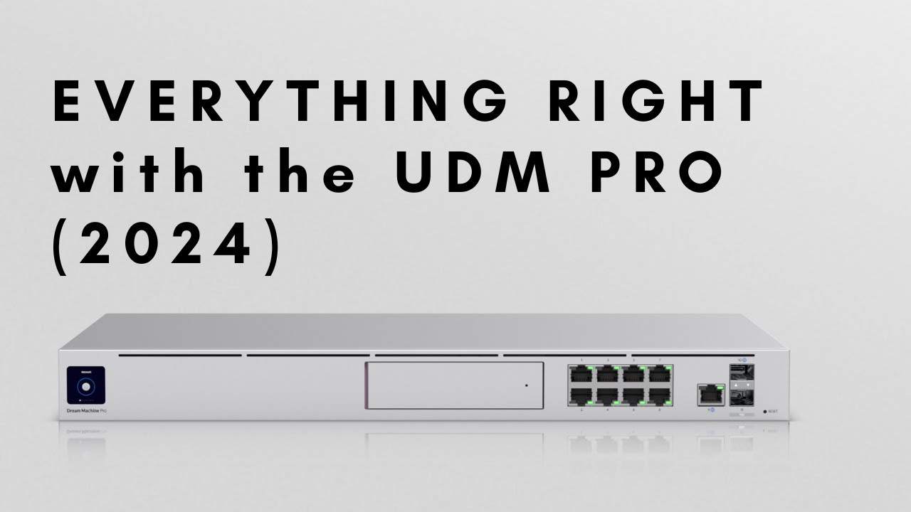 The Unifi UDM-Pro is Getting Better!