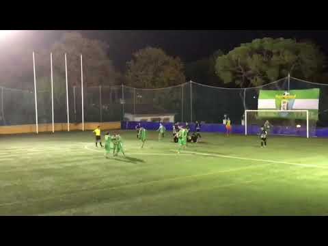 Biniyam González Ortega, golazo de falta al Calavera. División de Honor Juvenil Grupo 4.