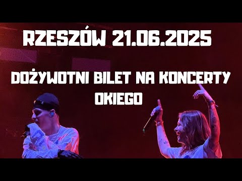 DOŻYWOTNI BILET NA KONCERTY OKIEGO ale to vlog;)