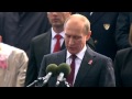 В.Путин на военном параде в Белграде: Да здравствует братская Сербия! 