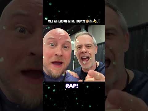 I met the DK RAP composer today!!!