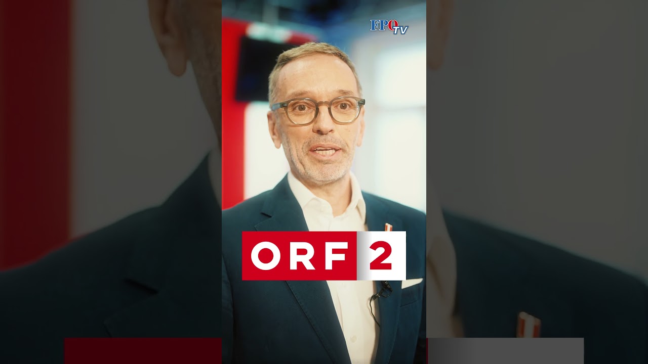 Zu Gast bei unserem „Lieblingssender“😉 – Herbert Kickl HEUTE im ORF-Sommergespräch