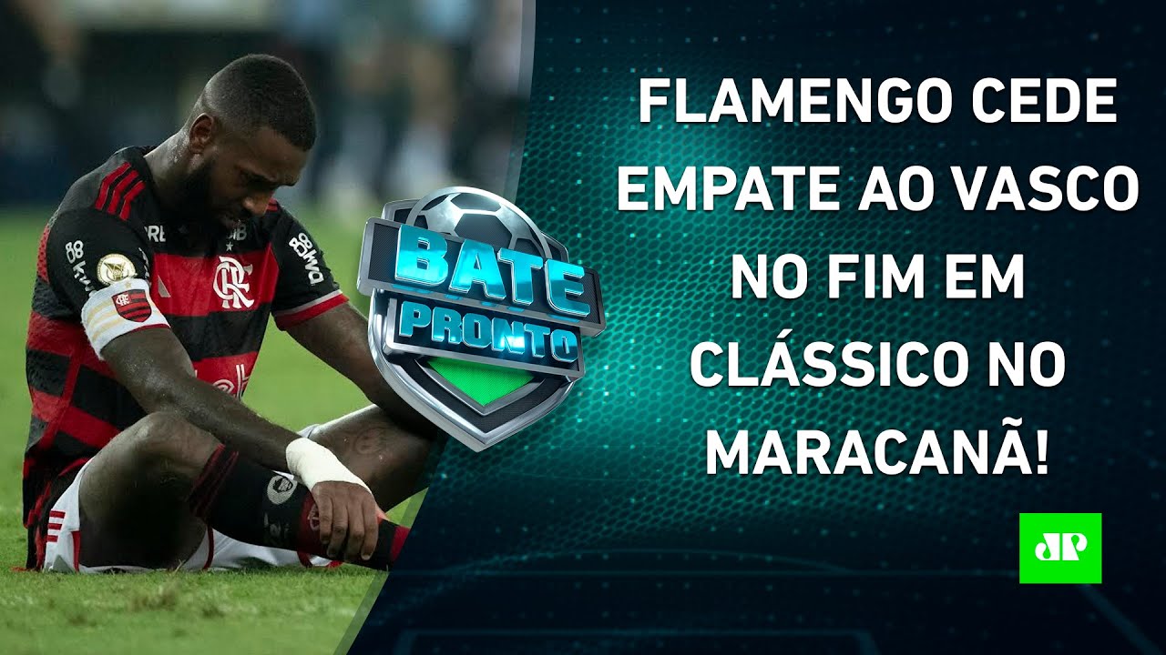 Flamengo VACILA, leva gol de Coutinho e SÓ EMPATA com o Vasco; Palmeiras GOLEIA! | BATE-PRONTO