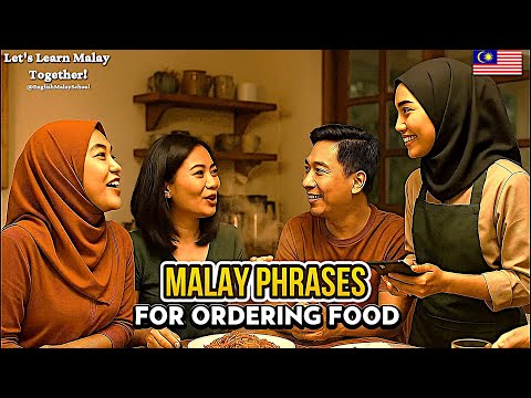 How To Order Food In Malay Like A Local! | Malay Phrases For Ordering Food