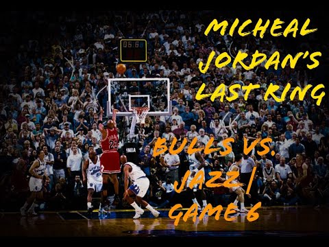 Jordan's Last Ring I Bulls vs. Jazz I Game 6 I 98' NBA Finals