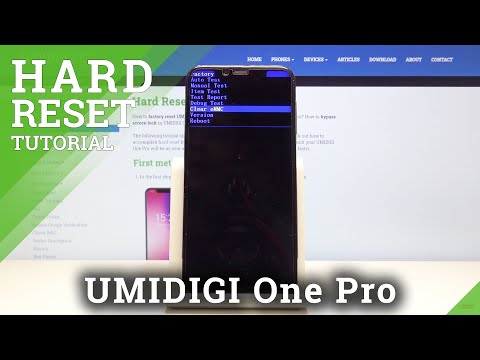 Hard Reset UMIDIGI One Pro – Wipe All Data by Factory Mode
