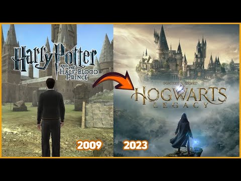 Hogwarts Legacy vs Harry Potter Game - Physics and Details Comparison #hogwartslegacy