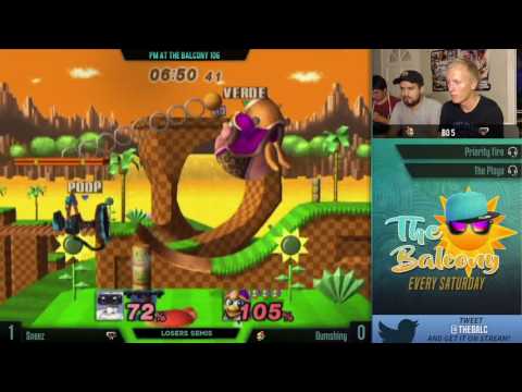 PM @ the Balcony 106 (The Final Balc) - Losers Semis ft. Sneez (R.O.B.) VS Dumshiny (Dedede)