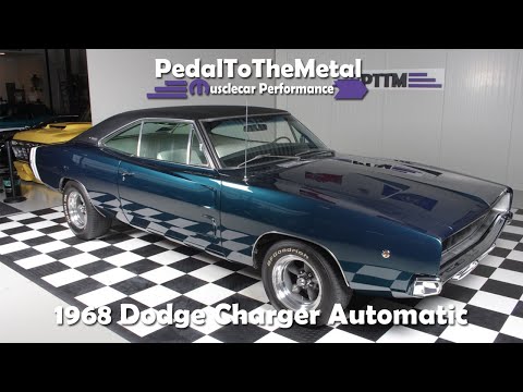 1968 Dodge Charger RT 440 Automatic EFI Holley Carb
