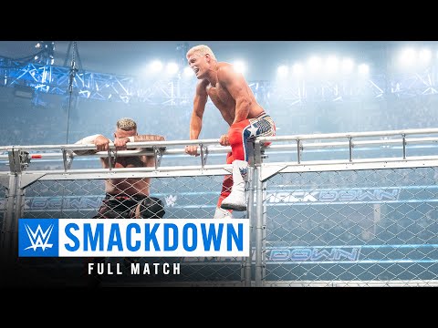 FULL MATCH: Cody Rhodes vs. Solo Sikoa | Undisputed WWE Title Steel Cage: SmackDown, Sept. 13, 2024