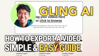How To Export A Video On Gling AI: Simple &amp; Easy Guide!