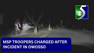 GRAPHIC: Troopers charged following use of force incident in Owosso