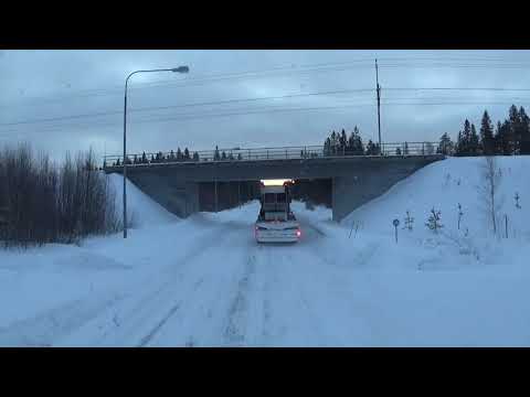 Rahti on raakaa: Talvinen matka Ruotsin sydänmaille