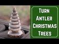 DIY Antler Christmas Tree Decorations