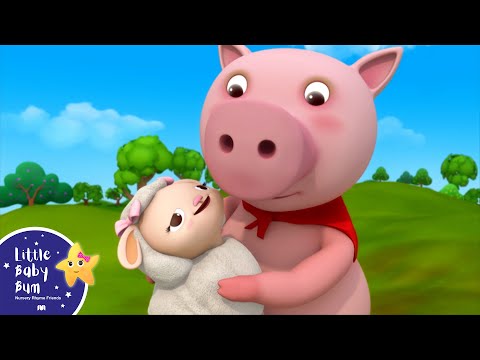 Little Bo Peep Has Lost Her Sheep | Nursery Rhymes for Babies by LittleBabyBum - ABCs and 123s