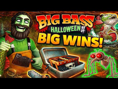 BIG BASS HALLOWEEN GAMEPLAY - INSANE BONUS HITS