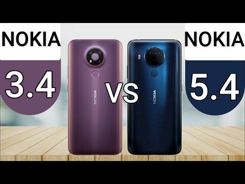 Nokia 5.4 vs Nokia 3.4