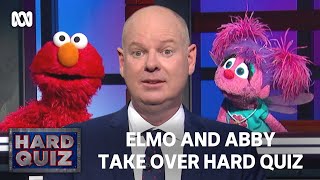 Elmo and Abby Cadabby take over Hard Quiz | Hard Quiz | ABC TV + iview