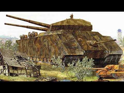 WWII: The German Ratte - The Biggest Tank Ever Designed
